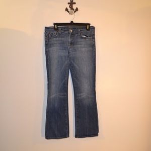 7 for all mankind boot cut jeans size 29